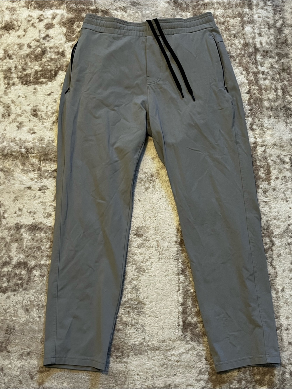 Public Rec Mens All Day Every Day Pant Grey Stretch Athleisure Joggers 34 x 30